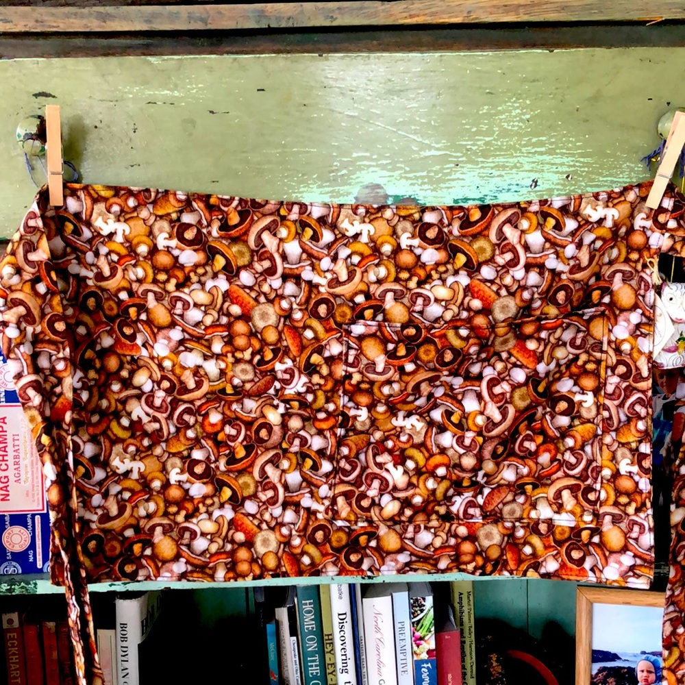 Handmade Mushroom Apron